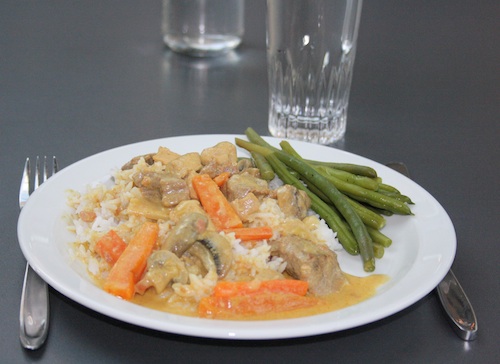 Orientalsk risret, 5 personer