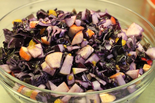 Rødkåls salat, 1 skål