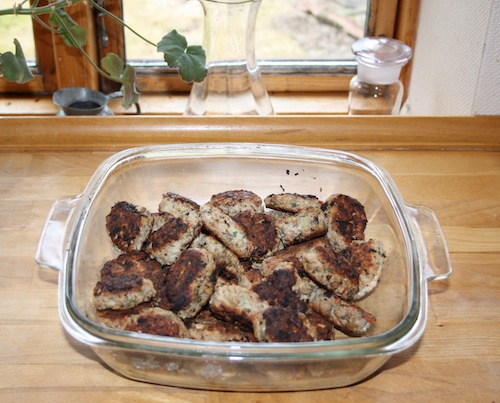 Frokost frikadeller med urter, 40 stk.