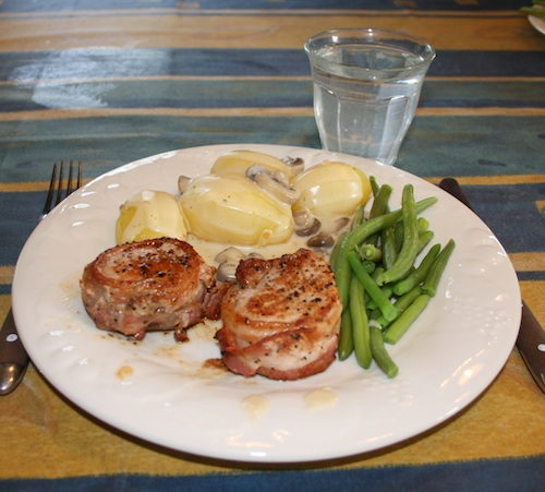 Mørbradbøf, til 4 personer