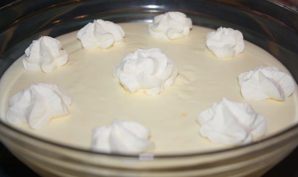 Citronfromage – 1 stor skål