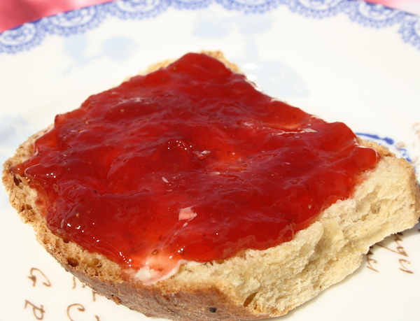 Sommermarmelade, 4 glas