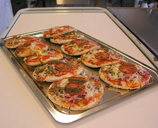 Pizza på pitabrød, 12 stk.
