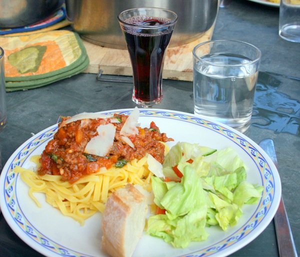 Pasta Bolognese, 8 personer