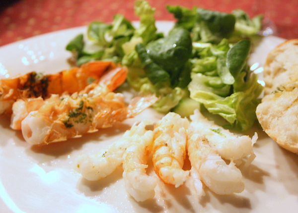 Hummerhaler, ovnbagte med kryddersmør