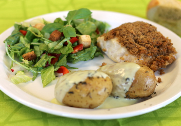 Ovnbagt Lange-filet med crunch og fennikel – til 5 – 6 personer