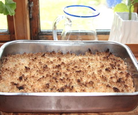 Rababer crumble