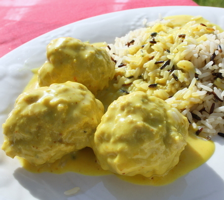 Boller i Karry, 4 personer